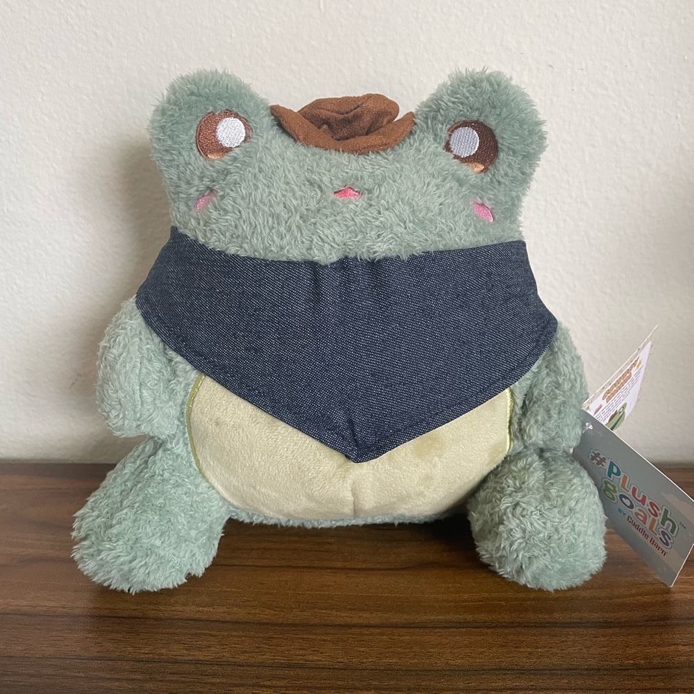 BRAND NEW 8.5 Inch Wawa the Froggie in Cowboy Costume Plush Goals Round1 NWT